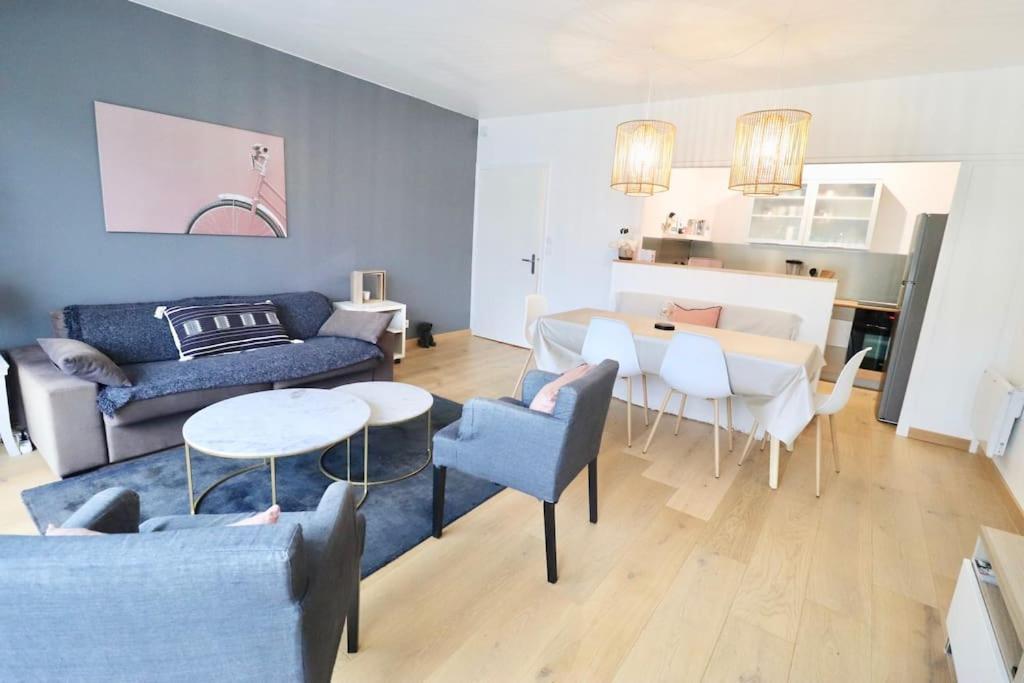 Bel Apt 6 Pers, 2 Chambres Avec Balcon Et Parking Le Touquet ภายนอก รูปภาพ